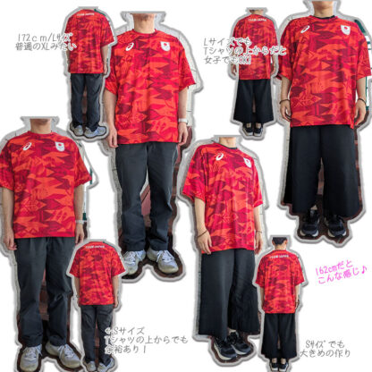 6/26 全国一斉発売★TEAM JAPAN2024　半袖シャツ（ビッグシルエット） - 画像 (10)